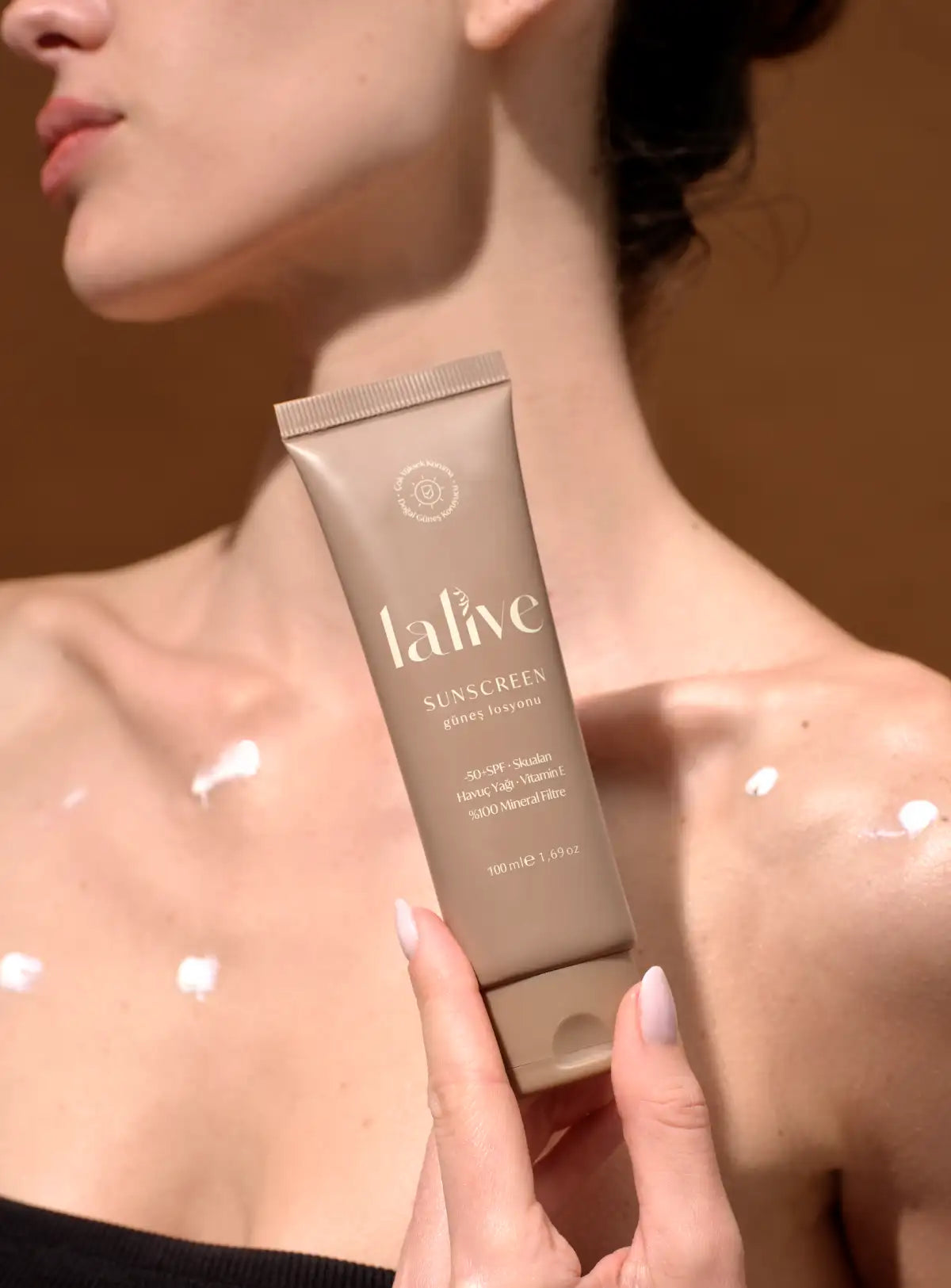 Lalive Mineral Filtre Güneş Kremi %100 Doğal 50 SPF 3